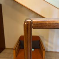 Walnut shelf to match the style of the mirror i made earlier