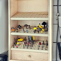 Router Bit Storage 