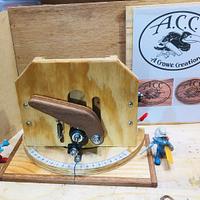 The ultimate wheelmaking jig for easy making of tractor wheels, truck wheels 