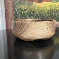 Black walnut bowl