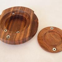 Dovetailed Lidded Keepsake Box  with secret compartment