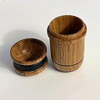 Small Oak Box or Capsule