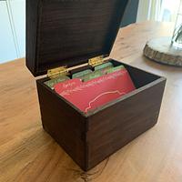 Dovetail Recipe Box