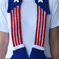 Uncle Sam Legs Scarf - Project by Chelsea