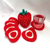 Strawberry Coaster Set