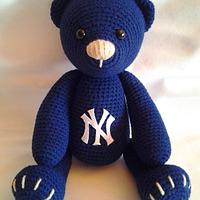 YANKEE Amigurumi Navy Blue - Project by Sherily Toledo's Talents