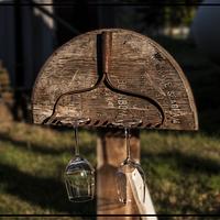 Wine Glass Rack - Project by Railway Junk Creations