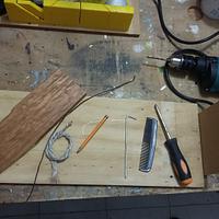 Jig for making miniature trees