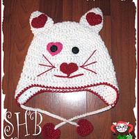 Lovely Kitty Crochet Hat - Project by Heather Macias