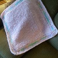 Baby Clouds blankie - Project by Shirley