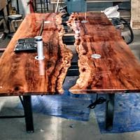 Sycamore live edge conference table