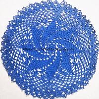 Free Crochet Pattern Pinwheel Doily - Project by rajiscrafthobby