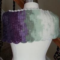 Lavender Sachet Shawlette