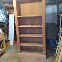 My grandson's book cabinet.