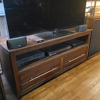 Walnut TV cabinet