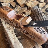 Carving Scrollwork on the Krenov Style Hand Plane