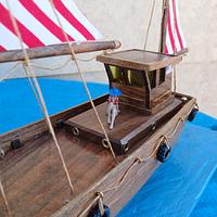 American fishing boat