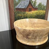 Cottonwood bowl - Project by Buck