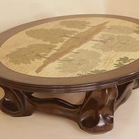 Art Nouveau Style, Large Coffee Table