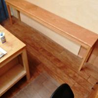 Red Oak Side Table - Project by Dark_Lightning