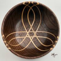A little compound angle, laminated bowl - Project by Lew