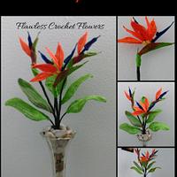 Bird of Paradise - Project by Flawless Crochet Flowers