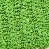 Super Easy Crochet Texture Blanket Wave Pattern - Project by rajiscrafthobby