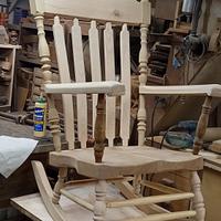Hand crafted rocking chairs  - Project by Doug Scott, Time to Woodwork
