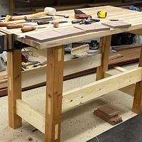 New bench - Project by Carey Mitchell