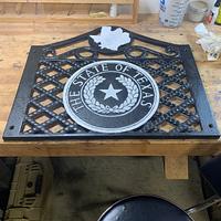 Iron Rocking Chair refinish