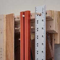 French Cleat Peg Rack - Project by Ron Stewart