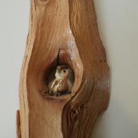 Owl on the wall piece