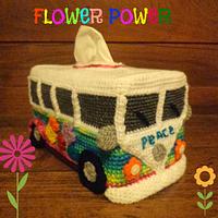 Groovy VW Inspired Tissue Box Cover - Project by A Moore Eh