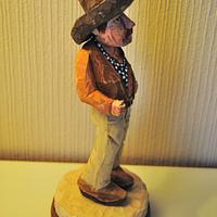 Four In One Cowboy Carving