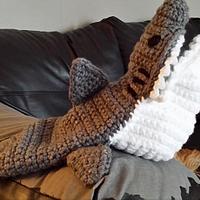 men shark slippers - Project by chasity