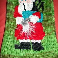 piper santa scarf - Project by mobilecrafts