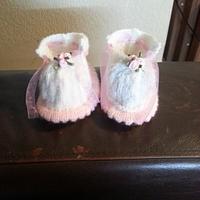 Newborn shoes and booties 