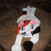 Calico Kitty Blankie - Project by Charlotte Huffman