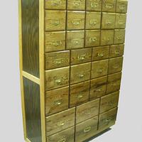 33-Drawer Shop Storage Cabinet - Project by Lightweightladylefty