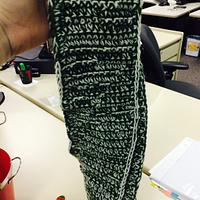 Another Secret Santa Scarf - Project by MandaPanda