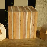 LAMINATED CUBE TURNING