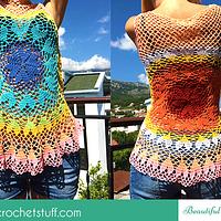 Lovebeat Crochet Top Tutorial - Project by janegreen