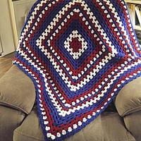 Patriotic Blanket - Project by Michelle 