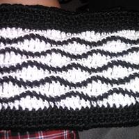 Waves scarf - Project by Momma Bass