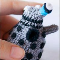 Little dalek Amigurumi - Doctor Who - La Calabaza de Jack