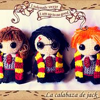 Harry Potter Amigurumis - La Calabaza de Jack - Project by La Calabaza de Jack