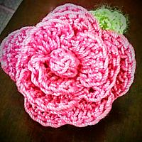 Tiny Crochet Rose  - Project by Kelly