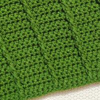 Climbing Post Crochet Blanket - Project by rajiscrafthobby