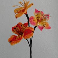 Peruvian Lily - Project by Flawless Crochet Flowers