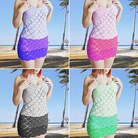 Crochet Halter Dress Pattern - Project by janegreen